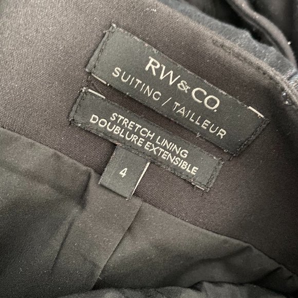 RW&CO Black Pencil Skirt - Picture 4 of 6